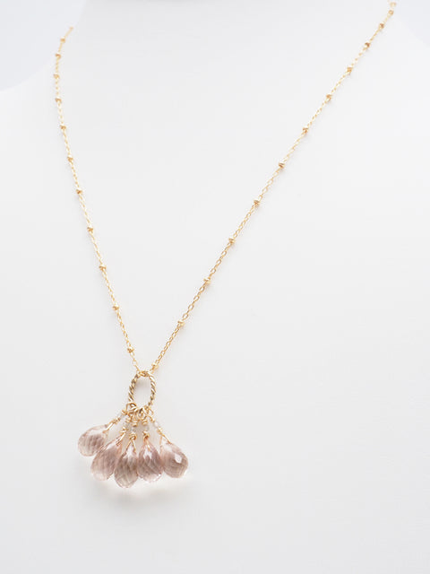 Champagne Clarity Necklace