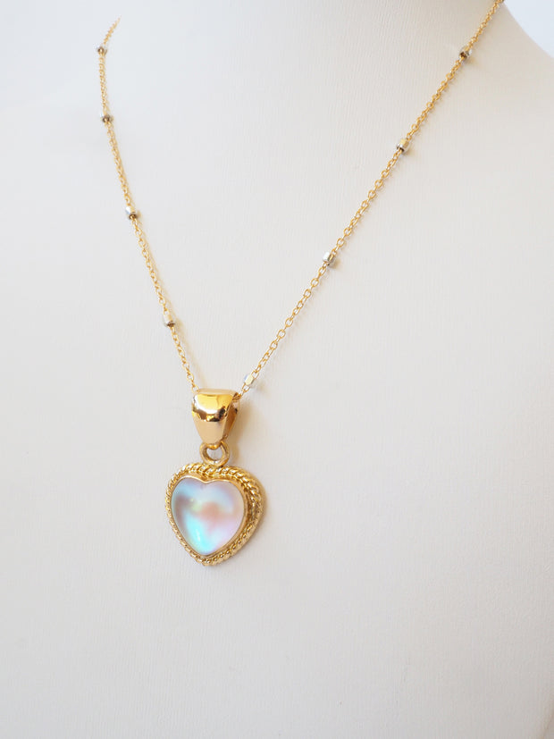 Mini Rope Heart Necklace