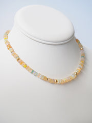 Multi-Gold Opal Necklace