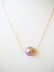 Pink Edison Necklace