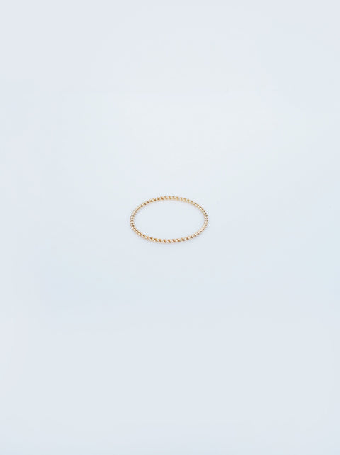 Twisted Rope Stacking Ring